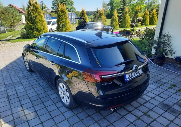 Opel Insignia cena 40500 przebieg: 231000, rok produkcji 2015 z Gdańsk małe 326
